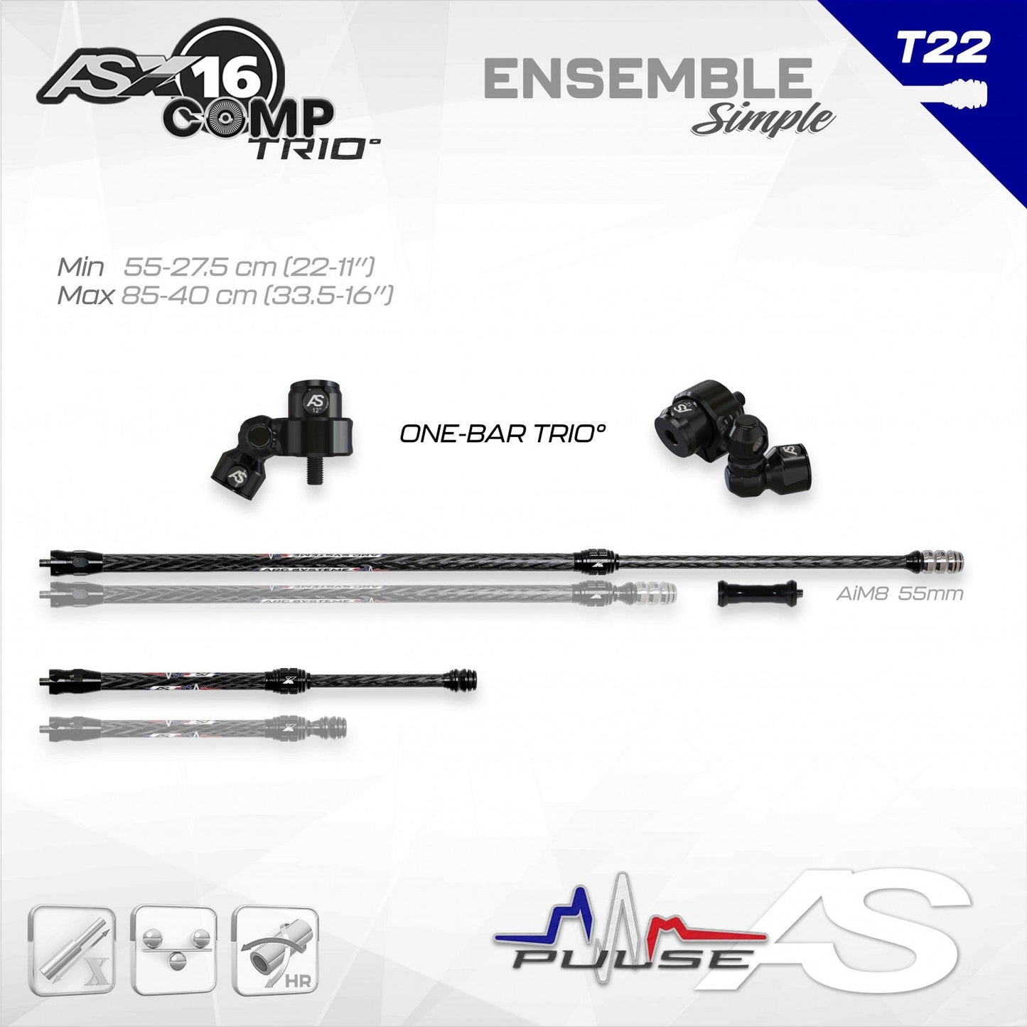 Arc Systeme Pulse AS X16 Comp Trio Kit