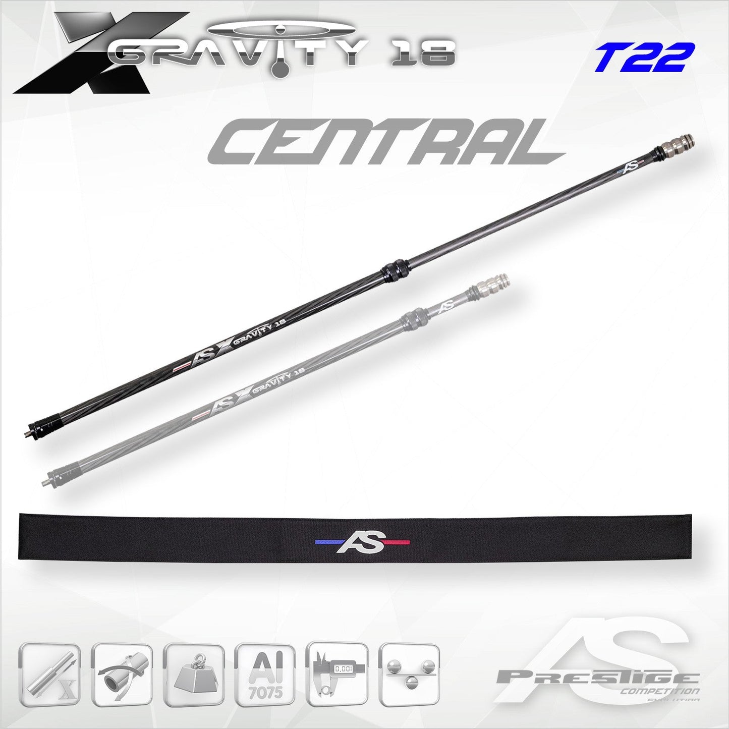 Arc Systeme Telescopic Central X Gravity 18