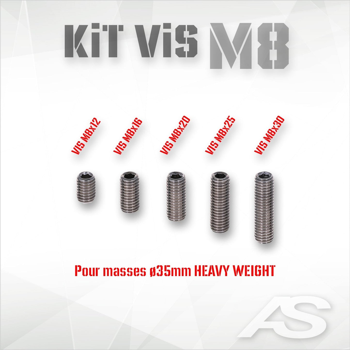 Arc Systeme M8 Screw Kit