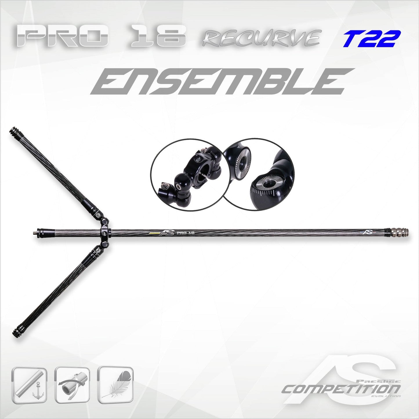 Arc Systeme KIT PRO 18 Recurve T22