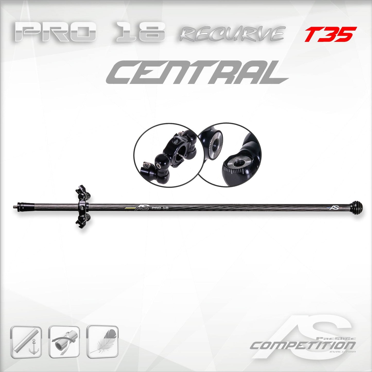 Arc Systeme Central PRO 18 Recurve T35