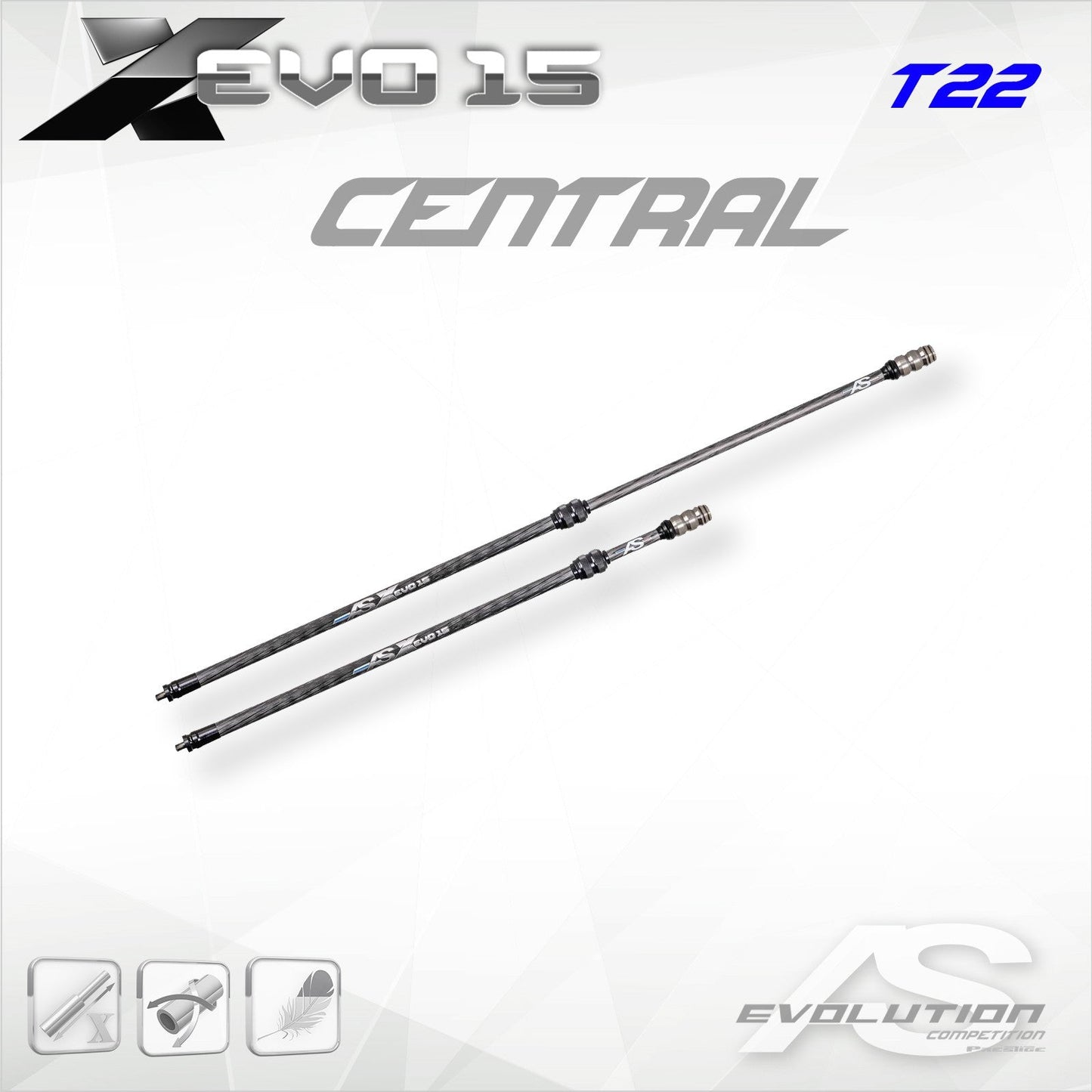 Arc Systeme Telescopic Central X EVO 15 T22
