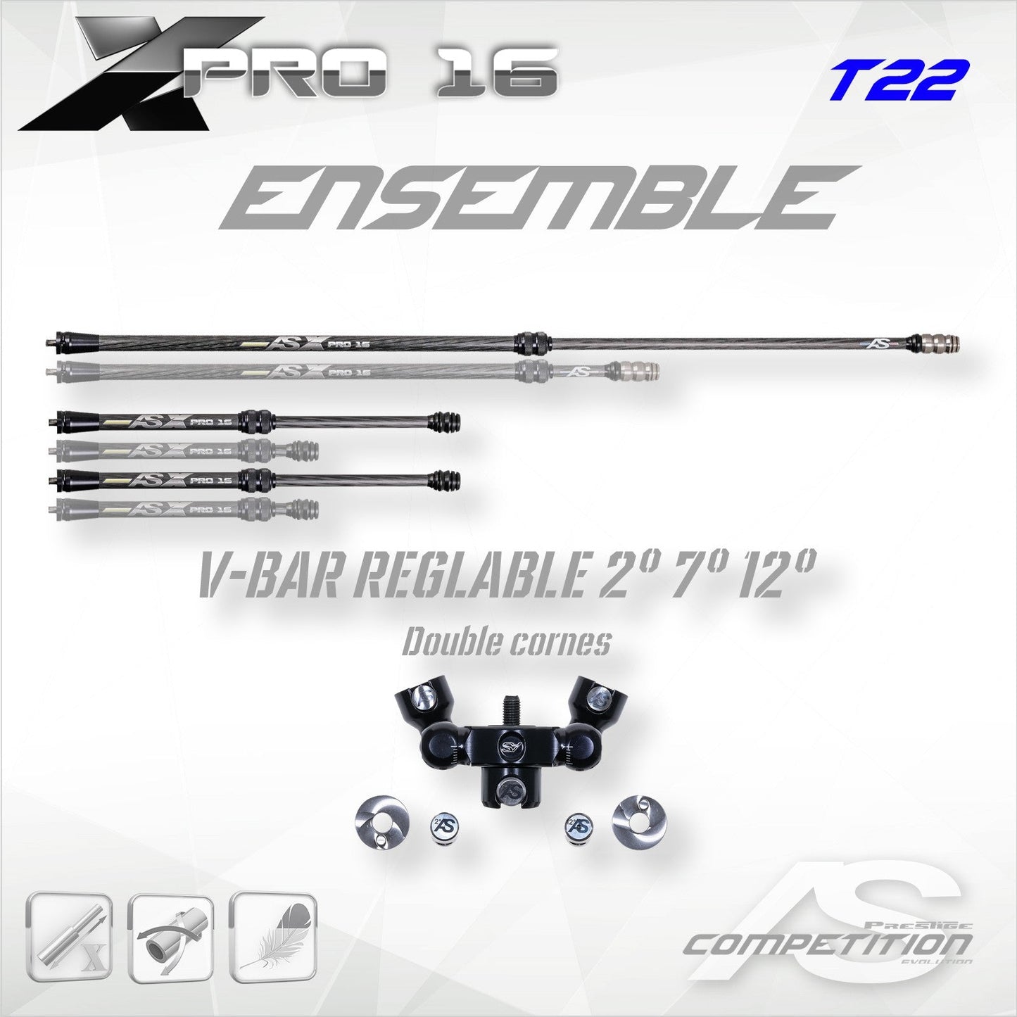 Arc Systeme Telescopic KIT X PRO 16 Trio DB