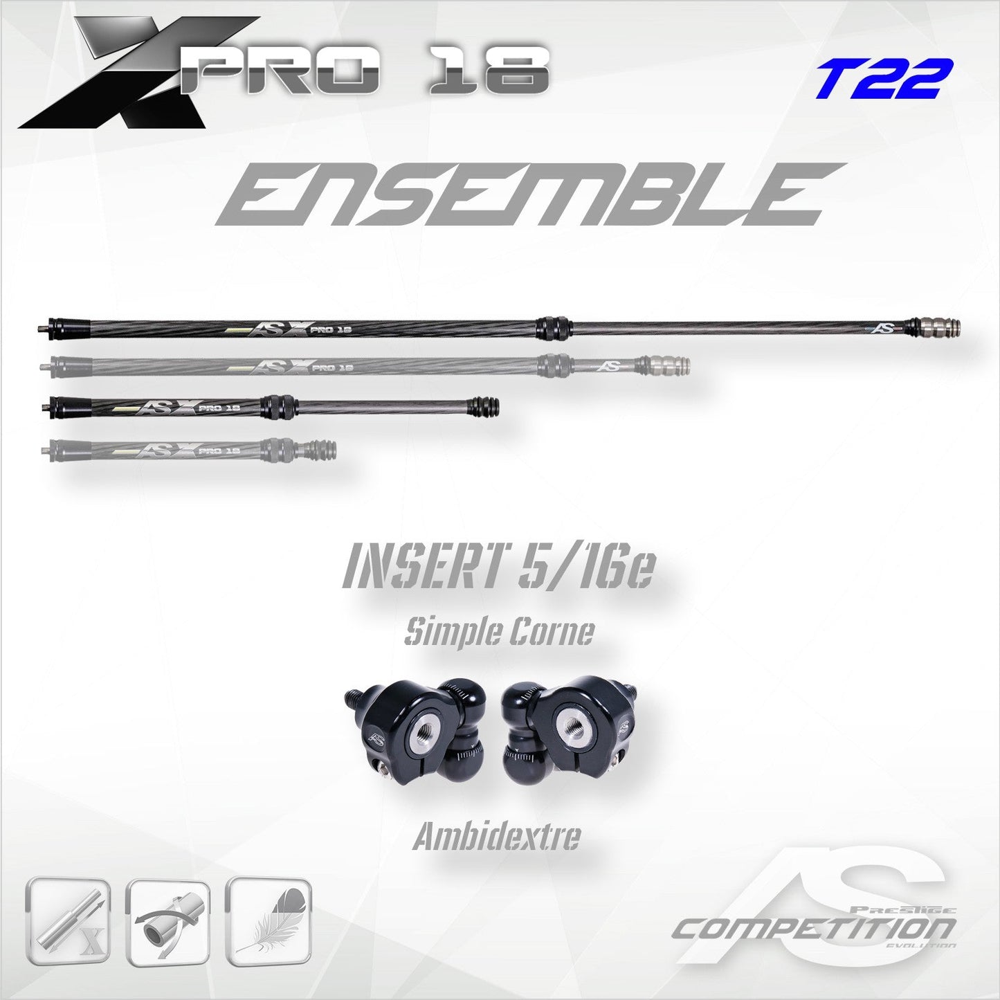 Arc Systeme Telescopic KIT X PRO 18 5/16in