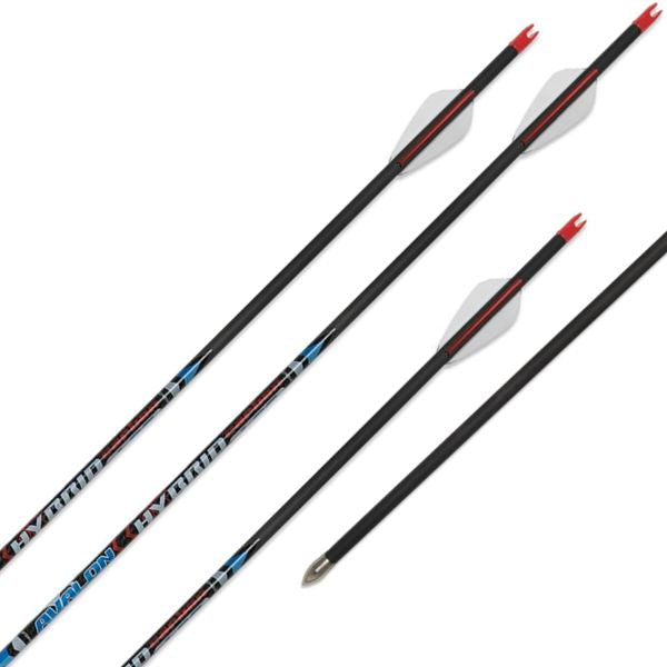 Avalon Carbon Hybrid - READY BUILT ARROWS (PACK OF 4)