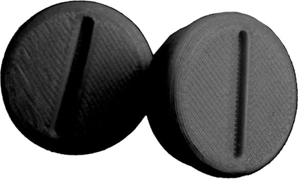 Gillo G2 Plastic Plug (pair) - (G02-PPK-01)