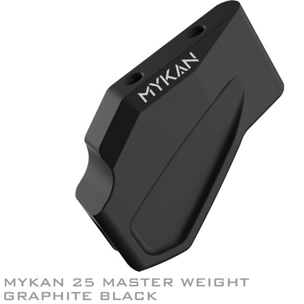 Mybo Mykan 25in Master Weight - 350g (2025) - Graphite Black
