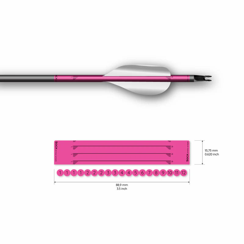 Socx Wrap for Easton X10 - Solid Fluor
