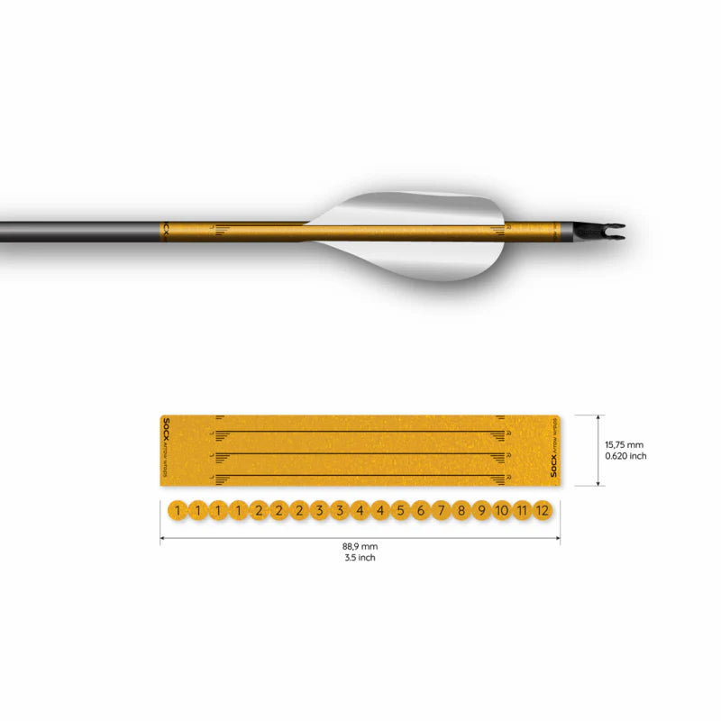 Socx Wrap for Easton X10 - Solid Retro Reflective
