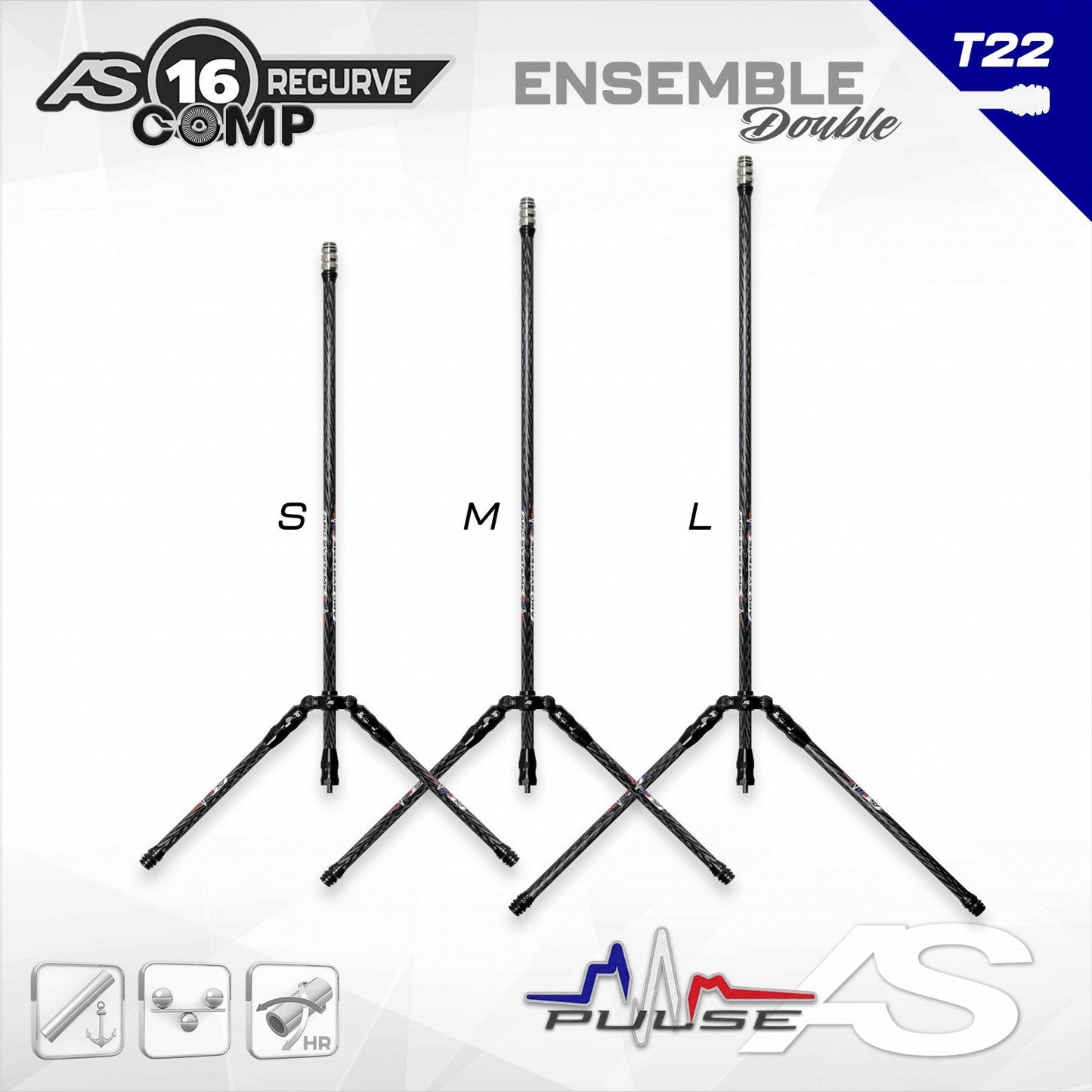 Arc Systeme Pulse AS 16 Recurve Comp Kit