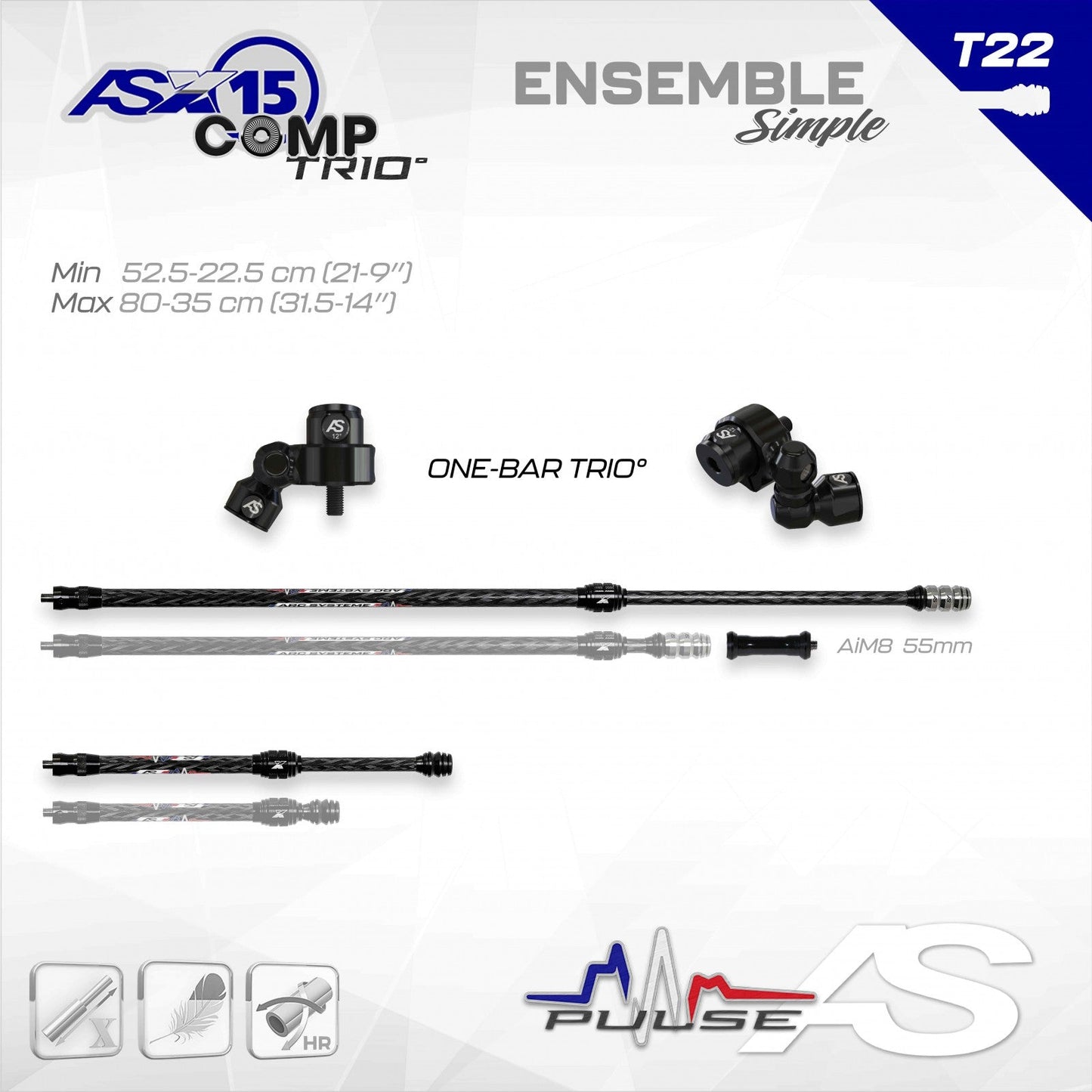 Arc Systeme Pulse AS X15 Comp Trio Kit