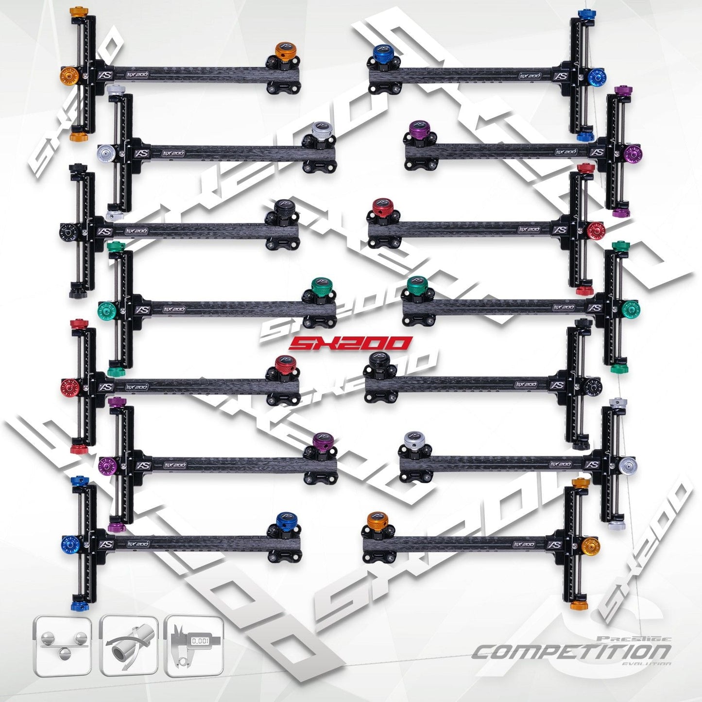 Arc Systeme SX200 Recurve Sight with SX1D