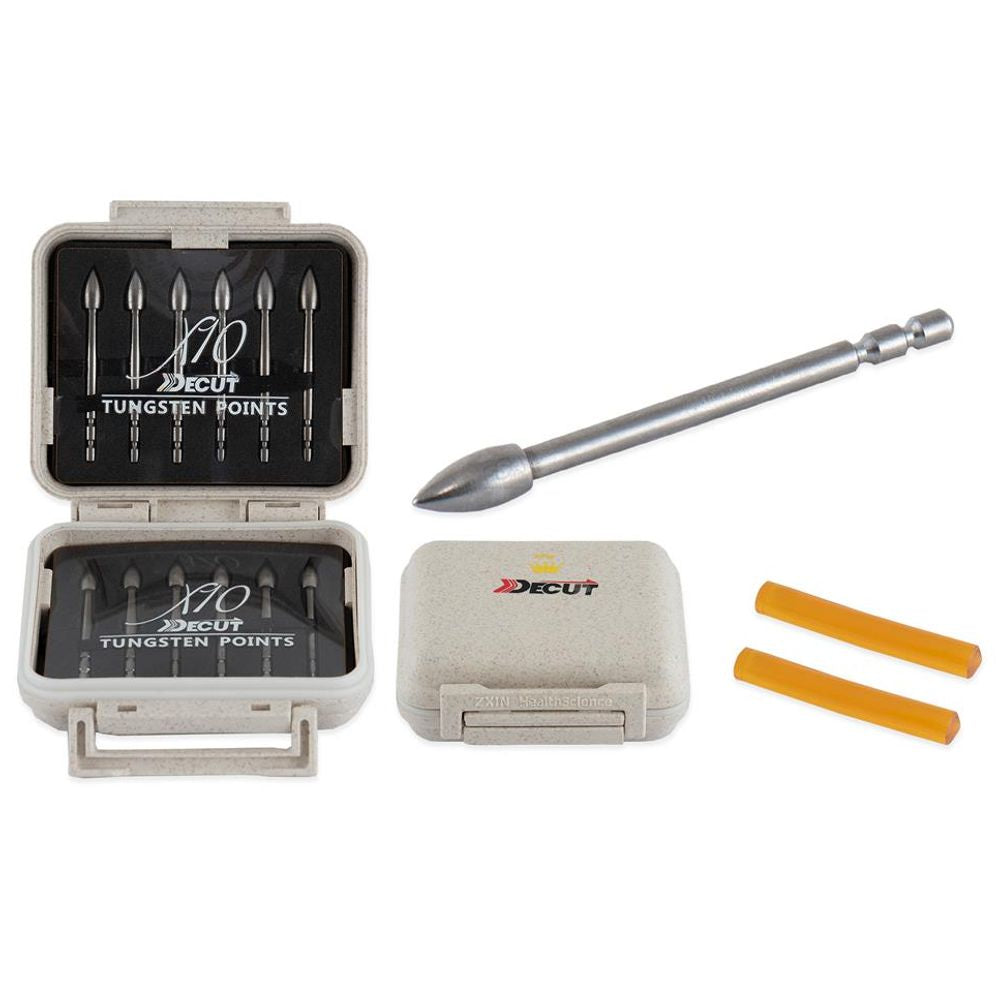 Decut X10 Tungsten point (doz)
