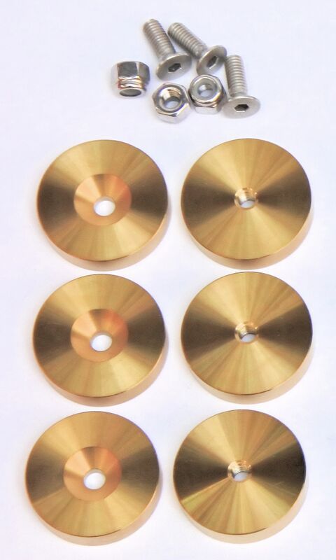 Gillo GQ Disk Weight Kit - Gold (DK6-SS) – Alternative Archery UK