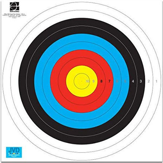 JVD 80cm FITA Target Face (roll/100)