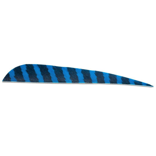 Skylon Feathers 5in RW - Round - Barred (pk/24)