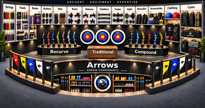 Alternative Archery shop floor